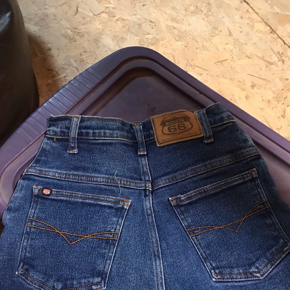 Vintage Route 66 Jeans - size 7/8 - Picture 1 of 5